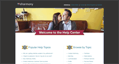 Desktop Screenshot of help-singles.eharmony.ca