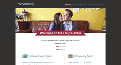 Desktop Screenshot of help-singles.eharmony.com.au